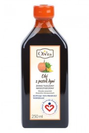 Olej z pestek dyni zimnotłoczony nieoczyszczony 100 ml- Ol'Vita