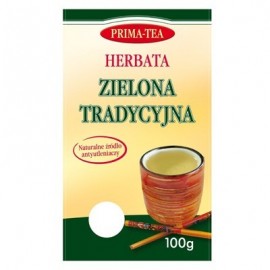 Herbata ZIELONA tradycyjna 100g PRIMA-TEA