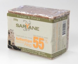 Mydło z Aleppo 55% 200g Saryane