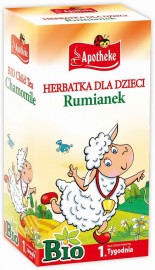 Herbatka dla dzieci - Rumiankowa BIO 20 x 1 g - APOTHEKE