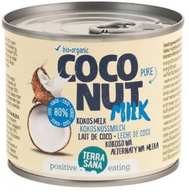 Coconut Milk- napój kokosowy bez gumy guar w puszcze (22% tłuszczu) BIO 200ml- Terrasana