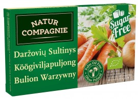 Bulion- Kostki warzywne bez dodatku cukru NATUR COMPGNIE
