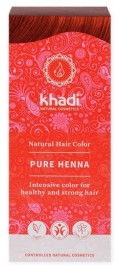 Henna naturalna czerwona (ruda) - KHADI