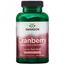 Żurawina - Cranberry super strength, ekstrakt 420mg, 60kaps - Swanson