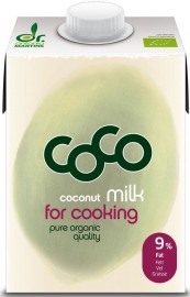 Coconut Milk- napój kokosowy do gotowania Bio 500ml- Coco (Dr Martins)