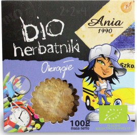 Herbatniki okrągłe Bio 100g- Bio Ania