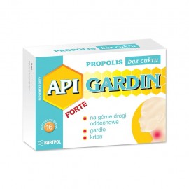 API-GARDIN propolis bez cukru 16 past. BARTPOL