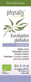 OLEJEK ETERYCZNY EUCALYPTUS GLOBULUS (EUKALIPTUS GAŁKOWY) BIO 10 ml - PHYSALIS