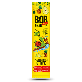Przekąska Bob Snail gruszkowo- ananas bez dodatku cukru- 14g