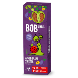 Przekąska Bob Snail jabłko śliwka bez dodatku cukru- 30g