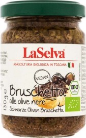 Bruschetta z czarnych oliwek BIO 130 g