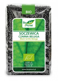 Soczewica czarna beluga BIO 500g - Bio Planet