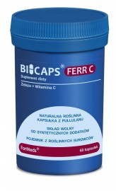 BICAPS FERR C (żelazo, witamina C)