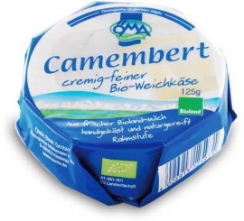 Ser Camembert BIO (50% tłuszczu w suchej masie) 125g - Oma