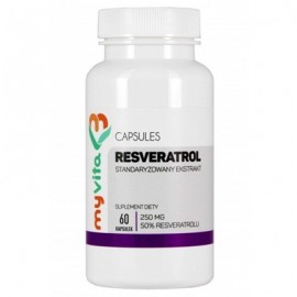 MyVita Resveratrol 250mg, 60kaps.