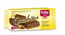 Quadritos- wafelki w czekoladzie bezglutenowe 40 g