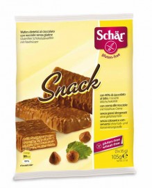 Snack- wafle w czekoladzie (3x35g) bezglutenowe 105 g