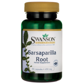 SWANSON Sarsaparilla root 450mg, 60 kaps. -  Kolcorośl