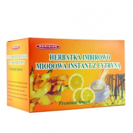 Herbata imbirowo-miodowa instant z cytryną 12sasz. MERIDIAN