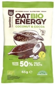 Owsianka kokos- kakao bezglutenowa Bio 65g- Bombus