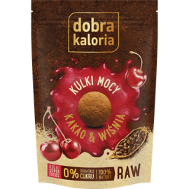 Kulki mocy - Kakao & Wiśnia 58g DOBRA KALORIA - KUBARA